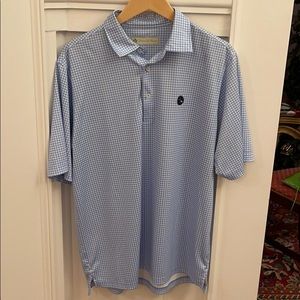 Donald Ross gingham polo
